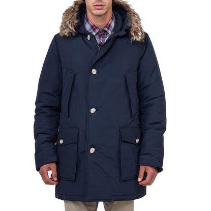 Loqono Winter Men Casual Warm Cotton Jacket Hooded Jacket Parker Coat 
