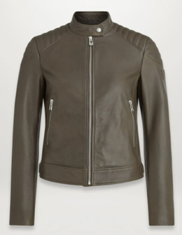 Belstaff Womens Mollison Nappa Leather Jacket