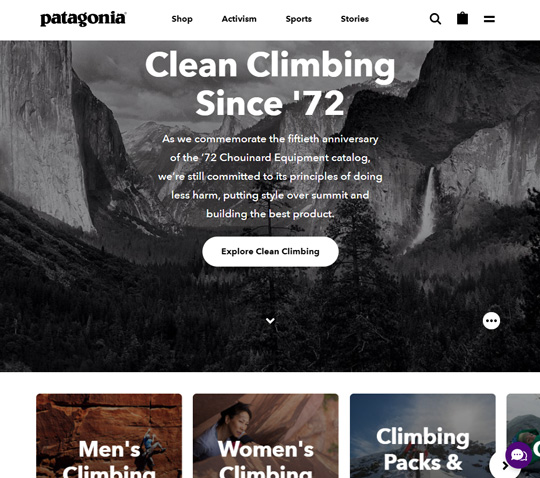 patagonia official website