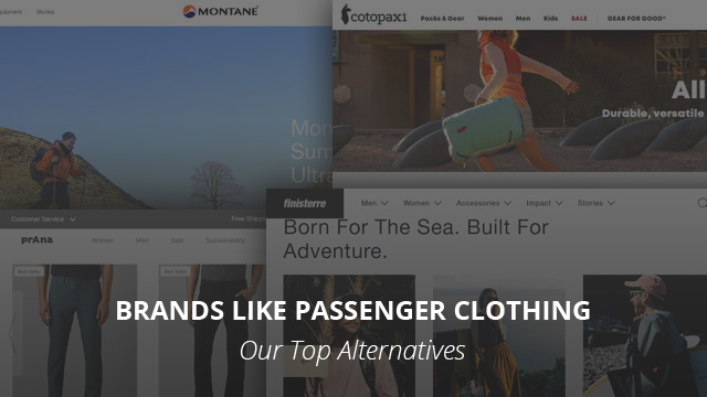 Brands like Passenger Clothing