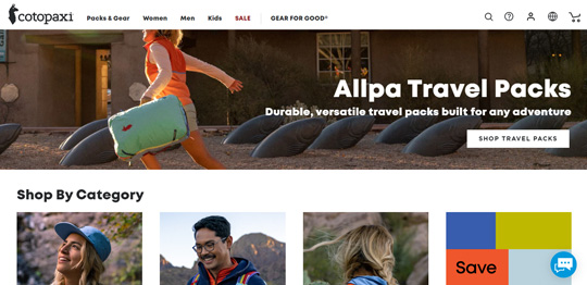 Cotopaxi official website