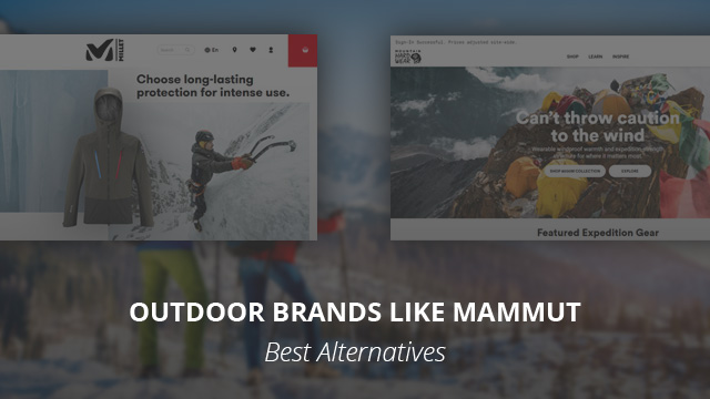 Outdoor Brands like Mammut