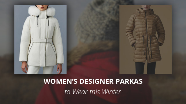 Designer Parkas for Women