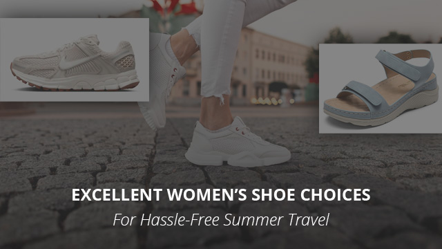 womens shoes summer travel