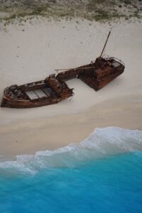 13 Greek Ionian Islands Travel Ideas, Shipwreck in Zakynthos, Greece