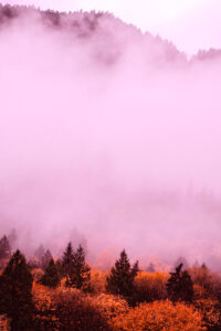 fantasy autumn mountain background idea