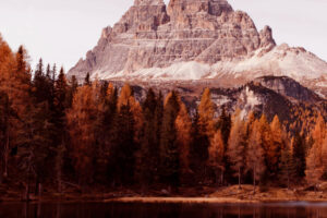 landscape autumn mountain background idea
