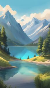 Lake-Mountain-background