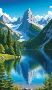Lake-Mountain-background