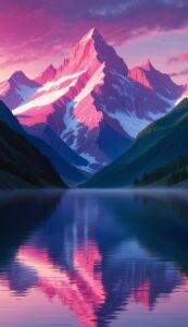 Pink-Mountain-background
