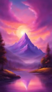 Purple-Mountain-background