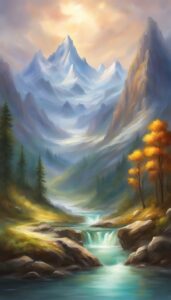 River-Mountain-background