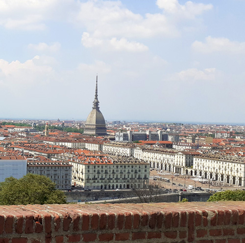 view of turin italy