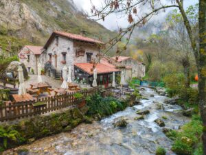 1 Spanish Countryside Aesthetic Landscape, Bulnes, Cabrales, Asturias, Spain