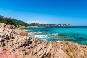 16 Luxury Beach Towns in Italy, Spiaggia del Grande Pevero, Costa Smeralda, Sardinia