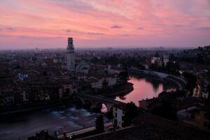 17 Verona Italy aesthetic sunset