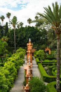 2 Mediterranean Garden Landscape Aesthetic, Seville, Spain
