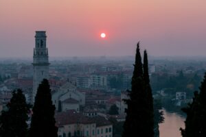 20 Verona Italy aesthetic sunset
