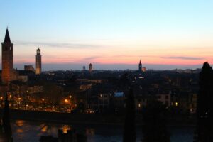 22 Verona Italy aesthetic sunset