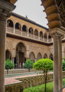 4 Mediterranean Garden Landscape Aesthetic, Royal Alcázar of Seville, Spain