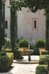 7 Mediterranean Garden Landscape Aesthetic, Rabat, Morocco