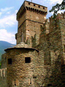 7. Fénis Castle (Aosta Valley), Italy