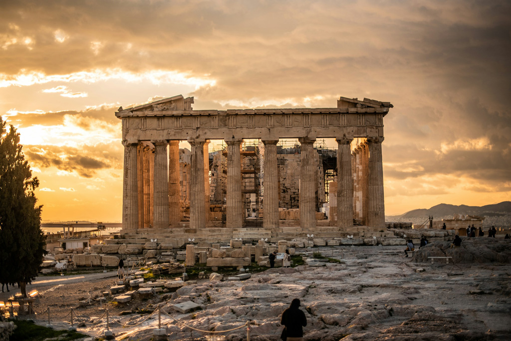 5. Athens, Greece, the Parthenon