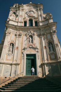 9 San Giovanni Battista Church (Corallini church), Cervo, Liguria, Italy