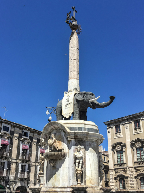 5 Catania, Sicily, Italy – Elephant Fountain