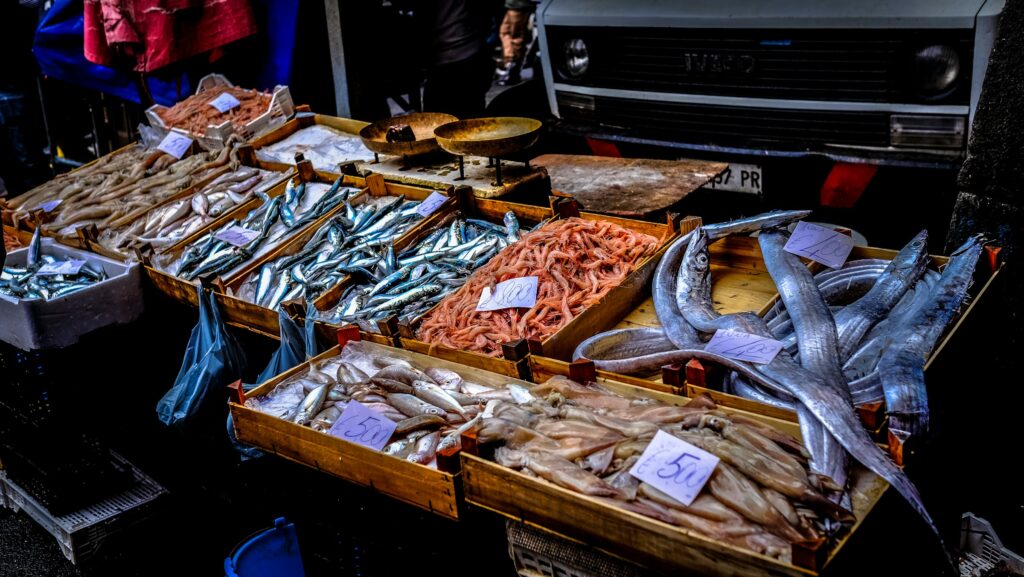 6 Catania, Sicily, Italy – La Pescheria, fish market