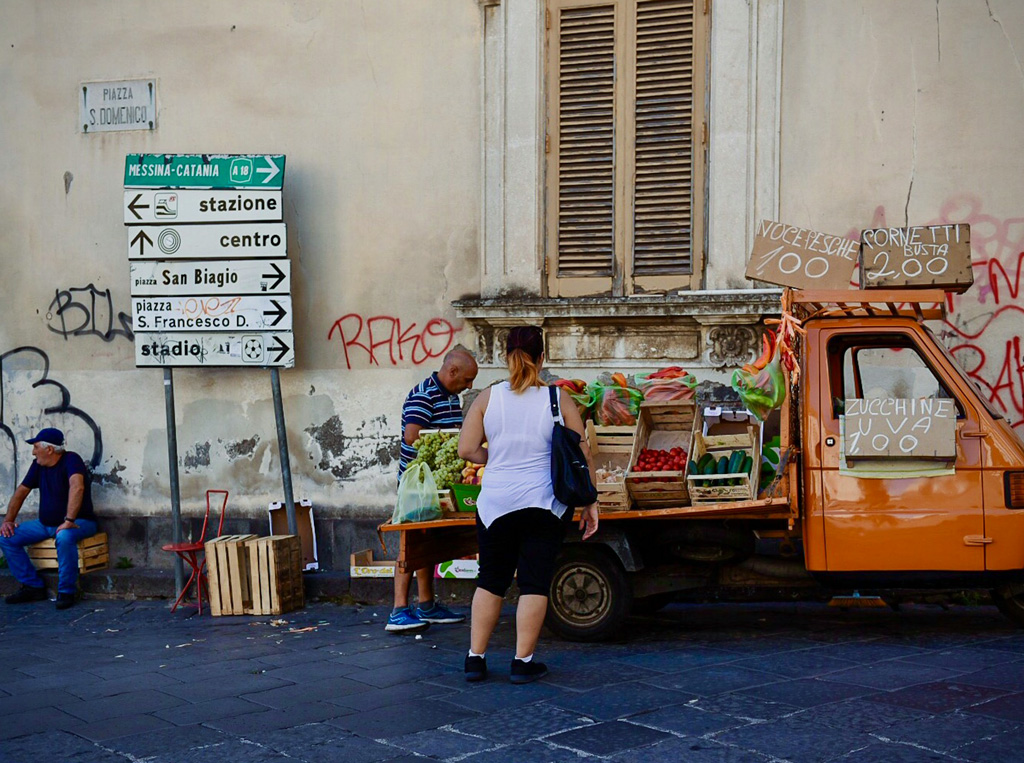 Fruit and vegetables in Sicily