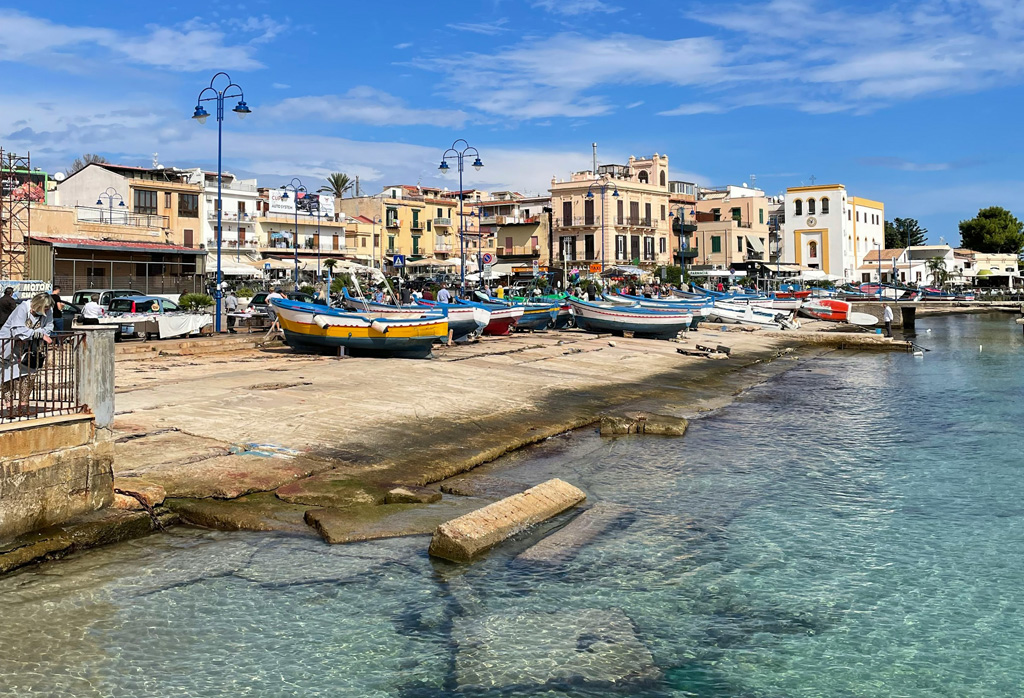 Mondello Beach, Palermo, Sicily, Italy