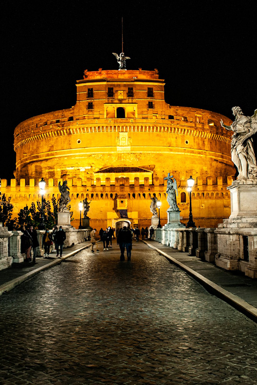 Ponte Sant’Angelo, Rome, Italy