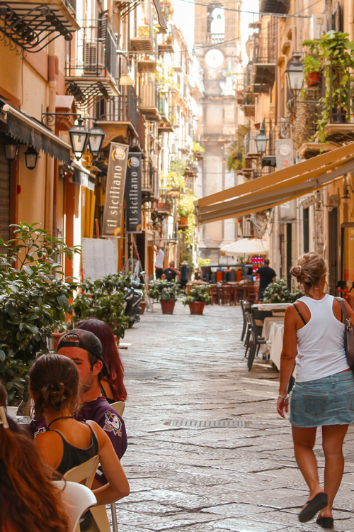 Street in Palermo, Sicily