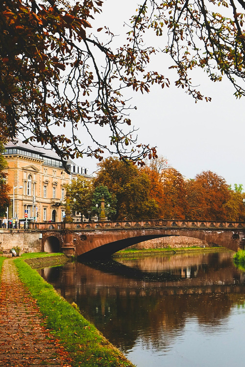 Strasbourg in Autumn, France
