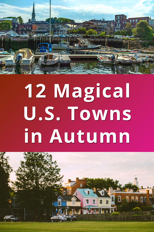 magical US towns in Autumn