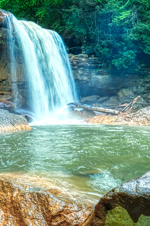 Douglas Falls, Blackwater Canyon Trail, Thomas, West Virginia, USA