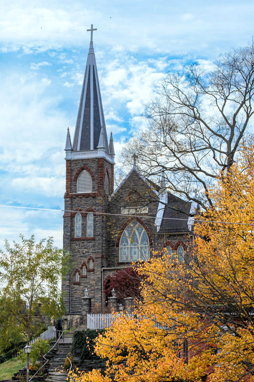 St Peter Roman Catholic Church, Harpers Ferry, West Virginia, USA