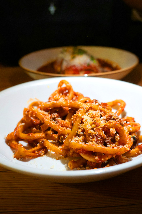 Amatriciana Italian pasta