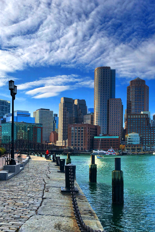 Boston Seaport, Boston, Massachusetts, USA
