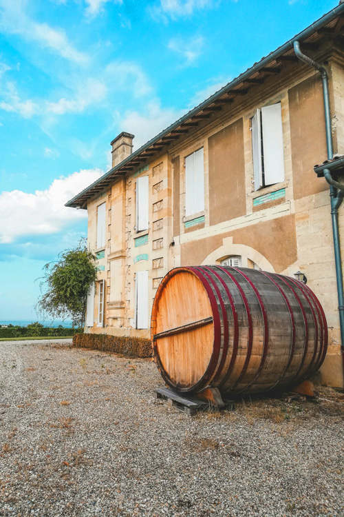 Chateau in Bordeaux, France