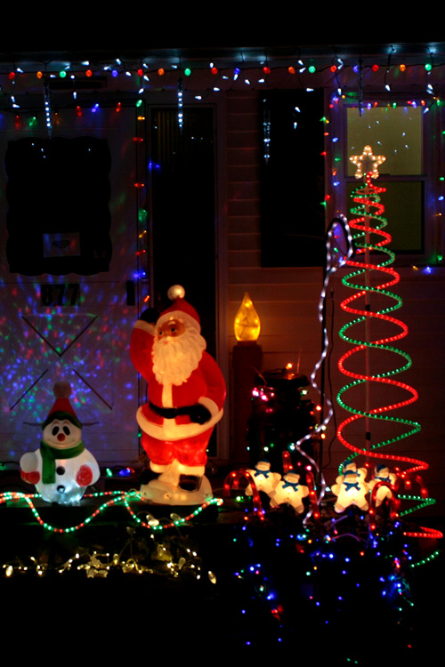 Christmas Display, South Windsor, CT, USA