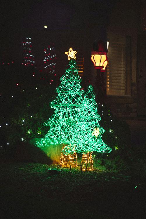 Christmas Tree in Las Vegas, Nevada, USA