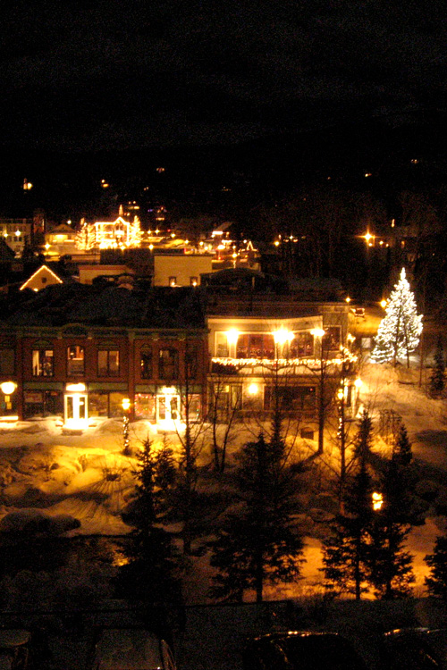 Christmas in Breckenridge, Colorado, USA