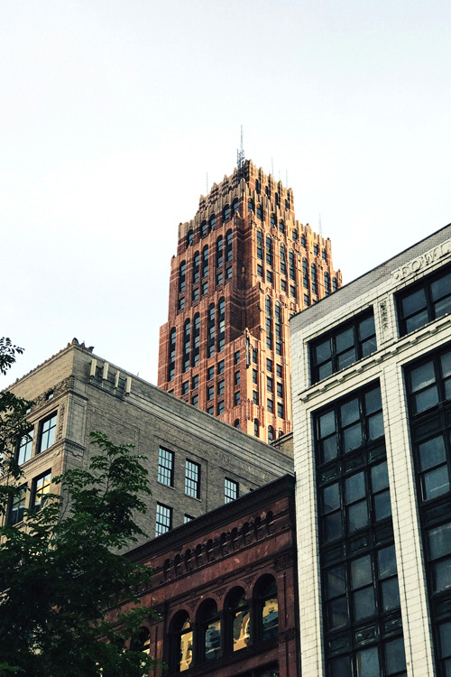 Downtown, Detroit, Michigan, USA