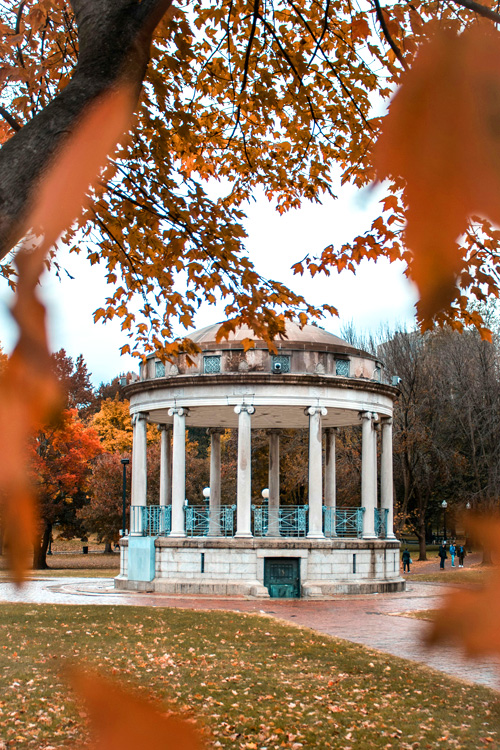 Fall in the Boston Common, Boston, Massachusetts, USA