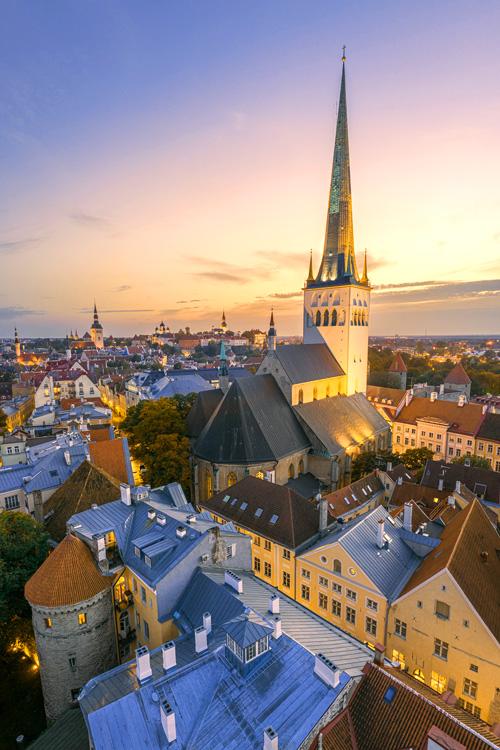 Old Town, Tallinn, Estonia