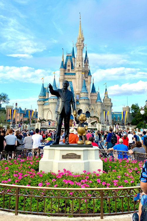 Walt Disney Mickey Mouse, Magic Kingdom Park, Disney World, Lake Buena Vista, Florida, USA