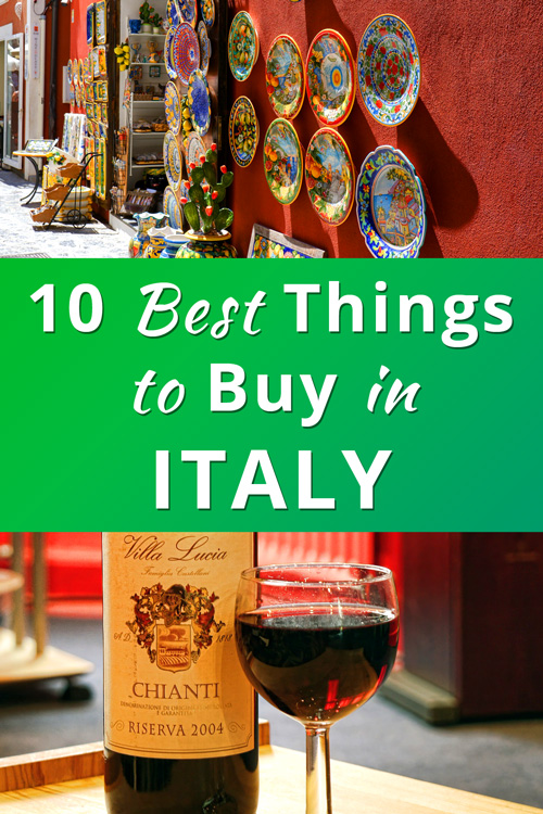 Best Things to Buy in Italy