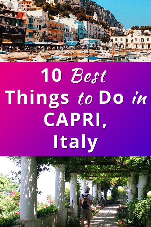 Best Things to Do in Capri, Italy